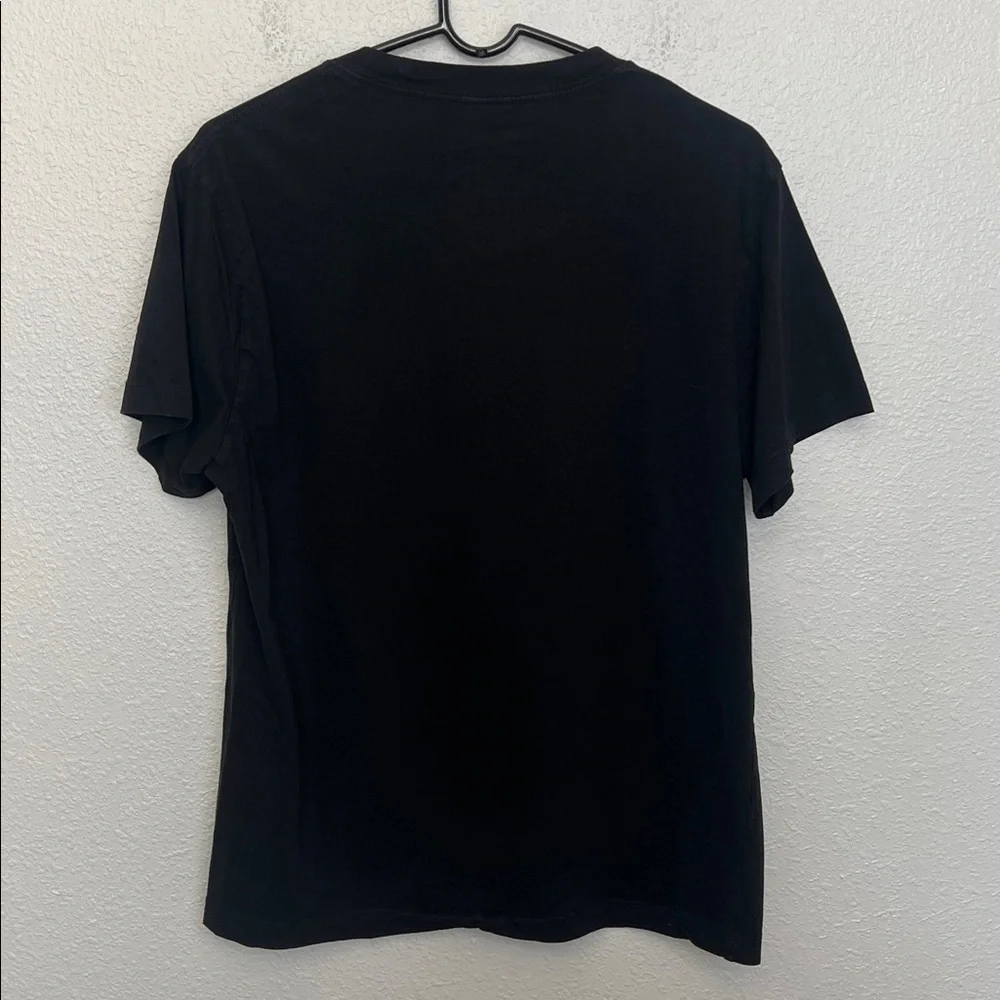 True Religion Beaded Logo Short Sleeve TShirt Faded Black Size Large